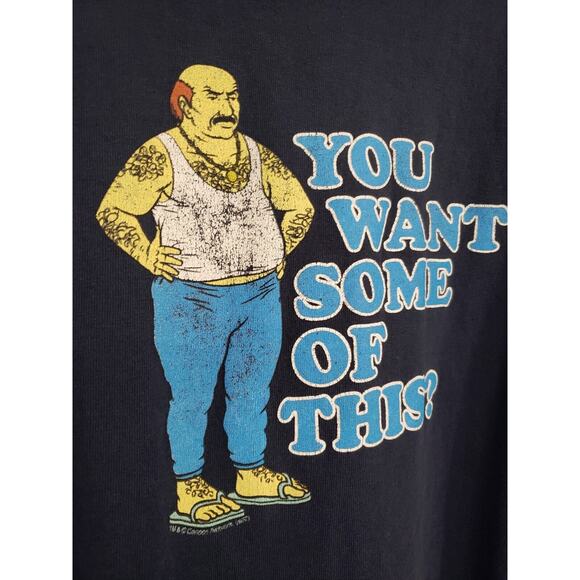 Vintage Adult Swim Aqua Teen Hunger Force Carl T-Shirt Cartoon Network Size XL - Picture 4 of 7